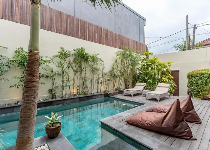 Ace - Modern 2br In With Spacious Bedrooms, Bathtub & Private Pool Seminyak (Bali)